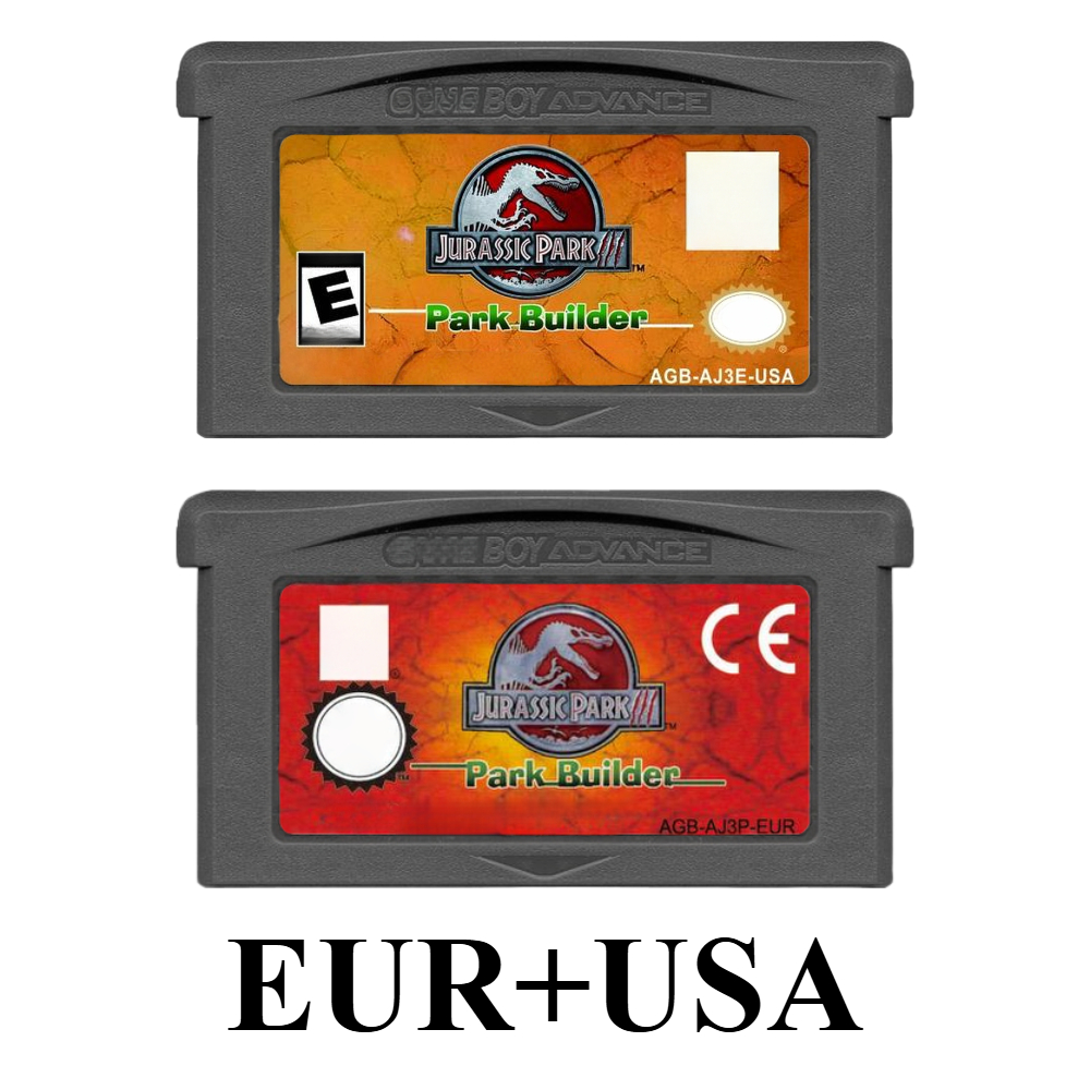 Retro Game Card - Kartrid Game Jurassic Park III Park
