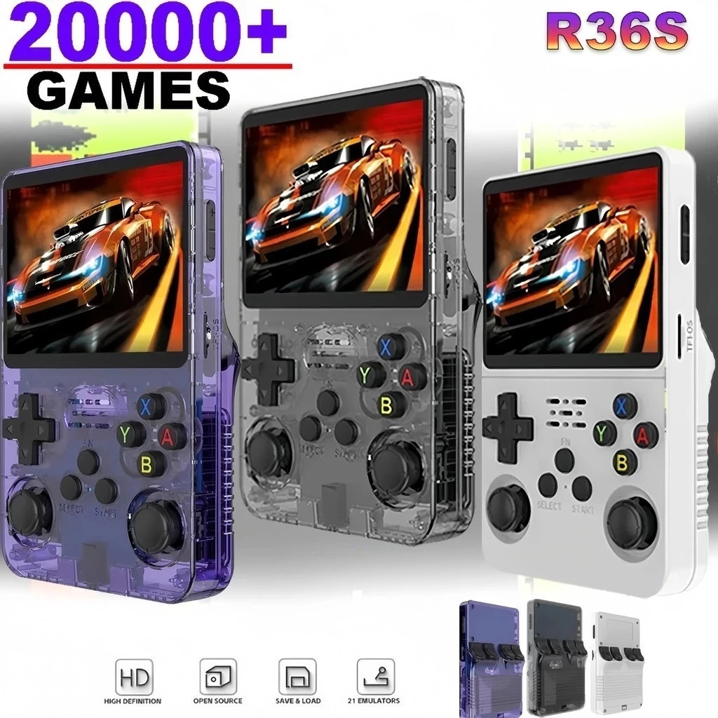 Retro Gaming Ps3 - Konsol Game Genggam Retro Mini R36S