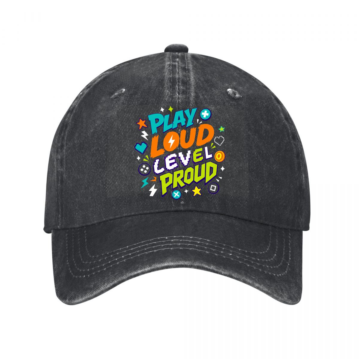 Retro Gaming In 2026 - Topi Bisbol Katun Vintage Baru 2026