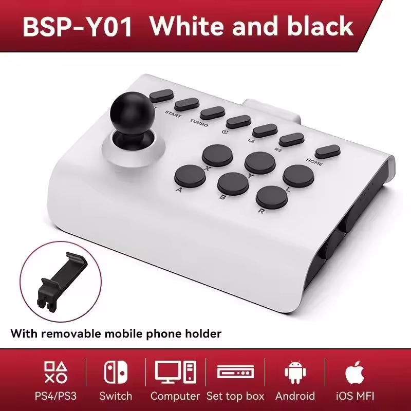 Retro Gaming Ps3 - Pengontrol Bluetooth Gamepad Arcade untuk Switch