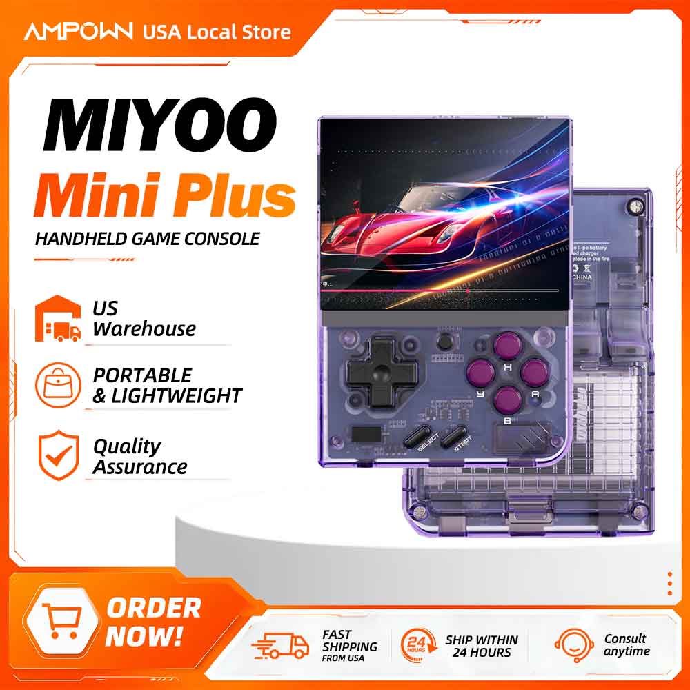 Retro Gaming Monitor - Konsol Game Genggam Retro Miyoo Mini+