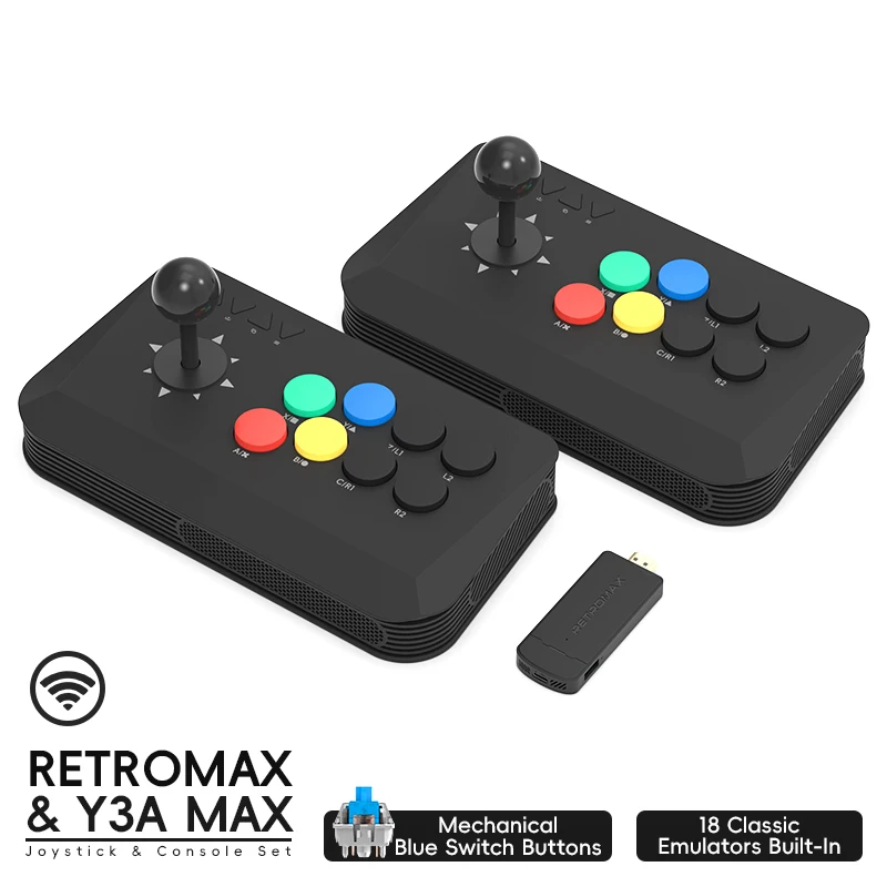 Retro Gaming Download - Wireless Y3A Max Arcade Stick Fight
