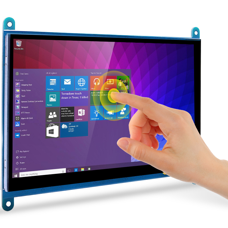 Layar Sentuh 7 Inci 1024*600 I - Retro Gaming Monitor ulasan dan harga