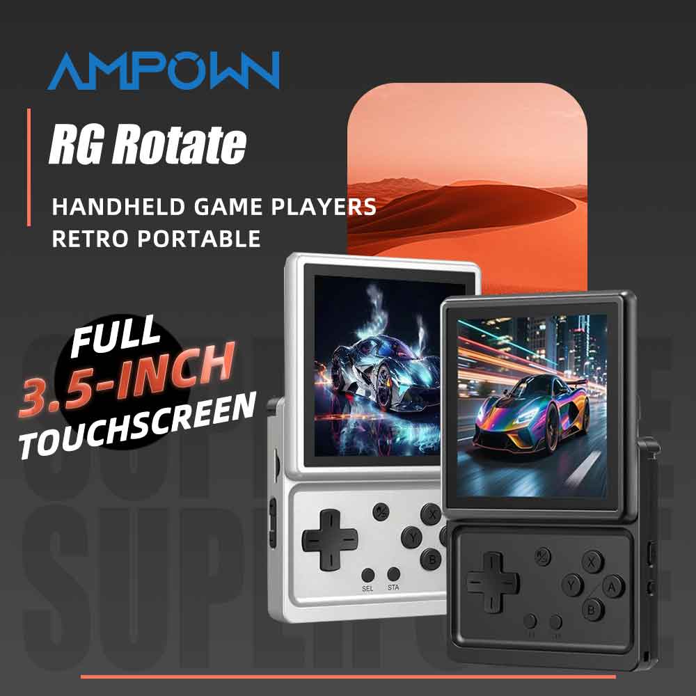 ANBERNIC RG Rotate Konsol Game - Retro Gaming Download ulasan dan harga