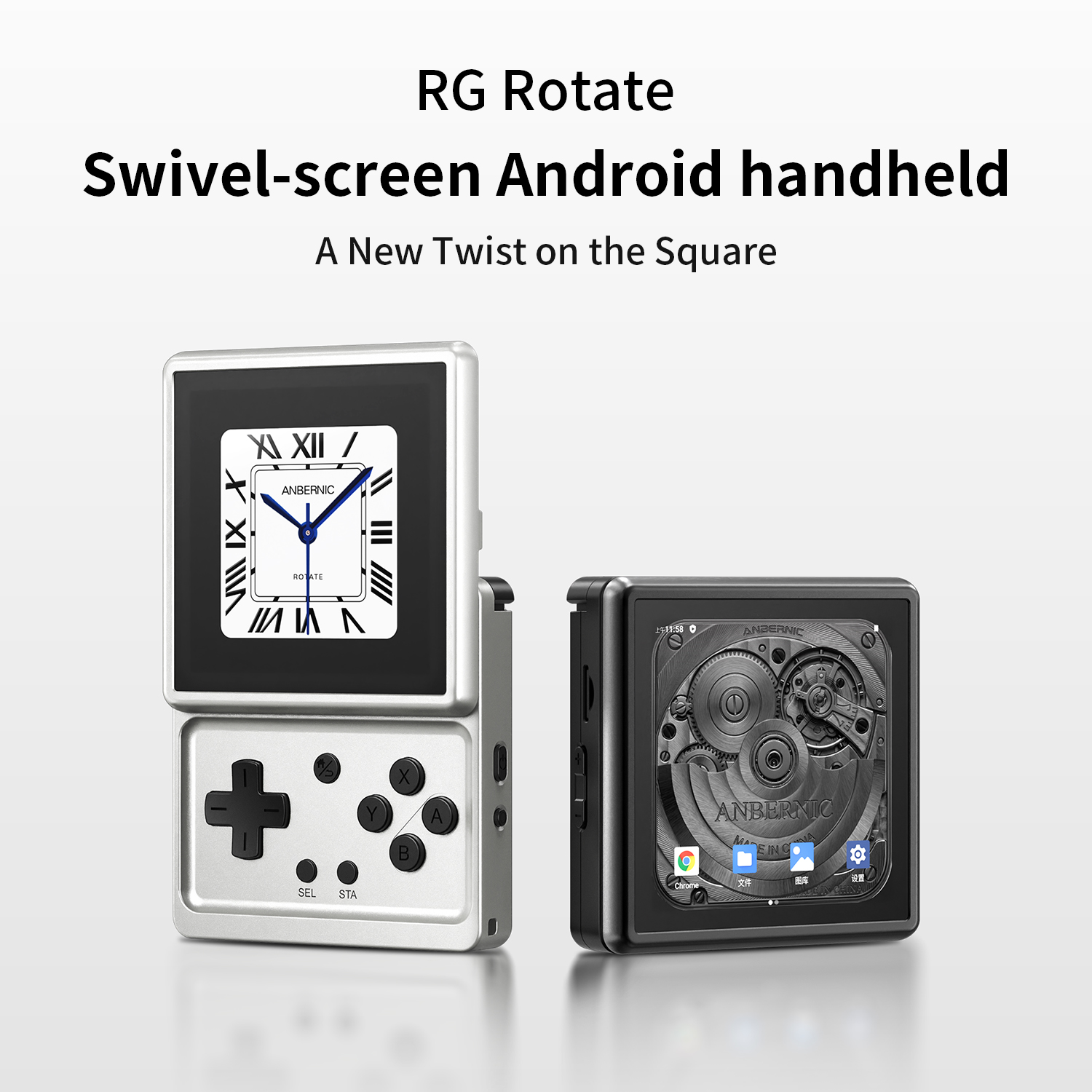 ANBERNIC RG Rotate Konsol Game - Retro Gaming Download ulasan dan harga