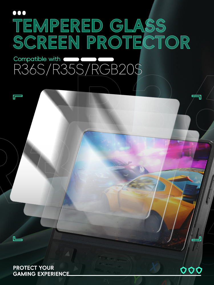 Pelindung layar DATA FROG R36S - Retro Gaming Download ulasan dan harga