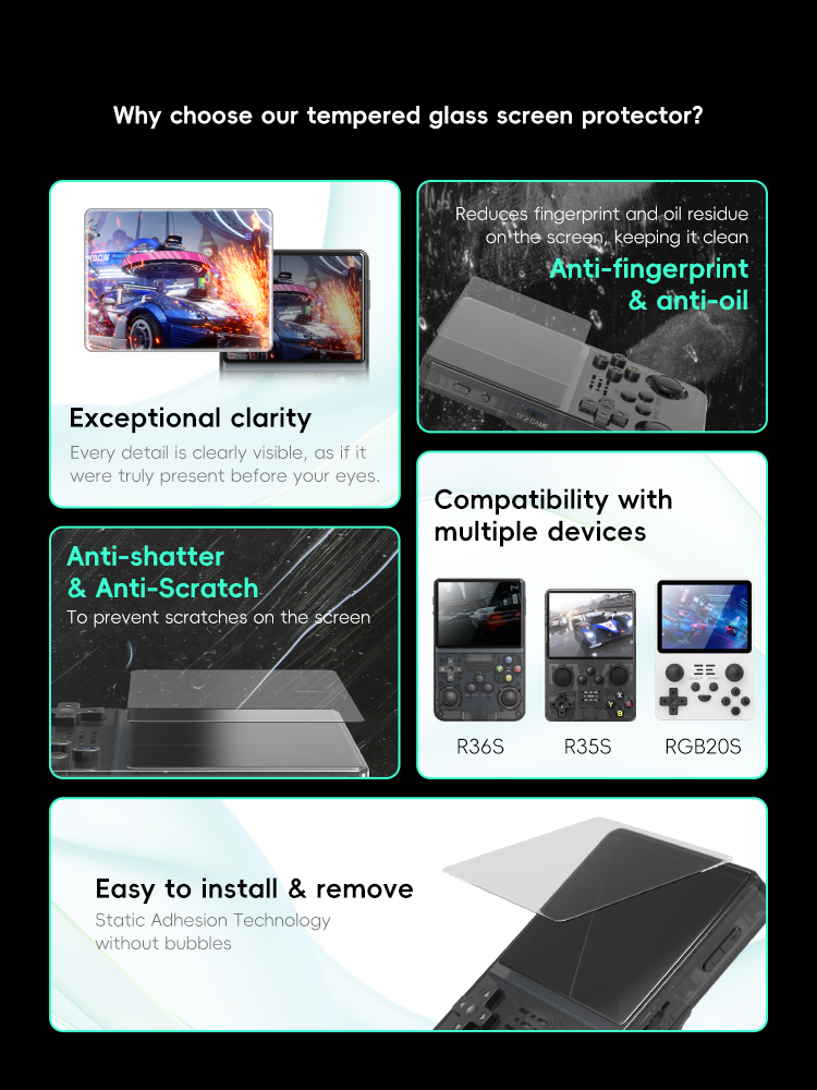 Pelindung layar DATA FROG R36S - Retro Gaming Download ulasan dan harga