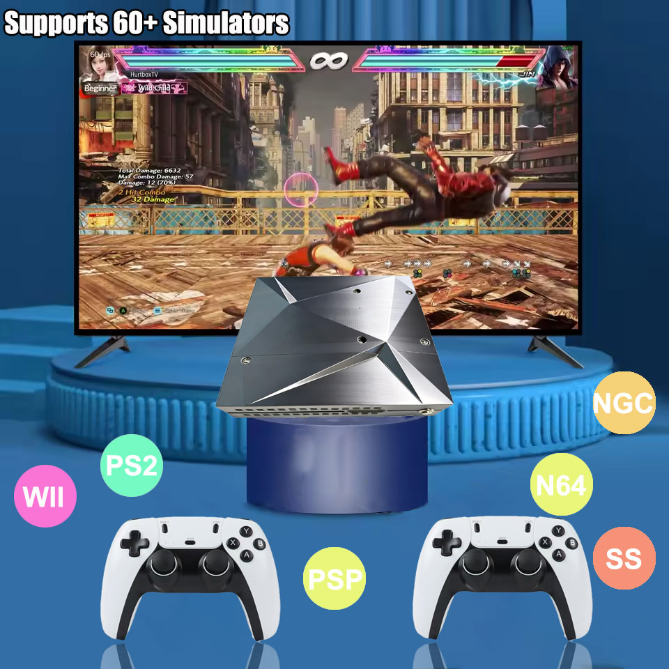 Konsol Game Retro P88 500G/1T  - Retro Gaming Windows ulasan dan harga