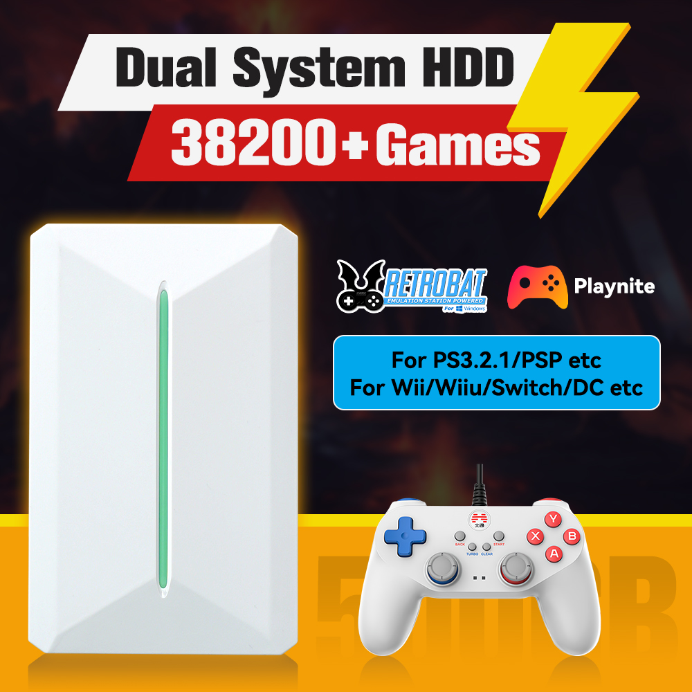 Sistem Retrobat & Playnite HDD - Retro Gaming Ps3 ulasan dan harga