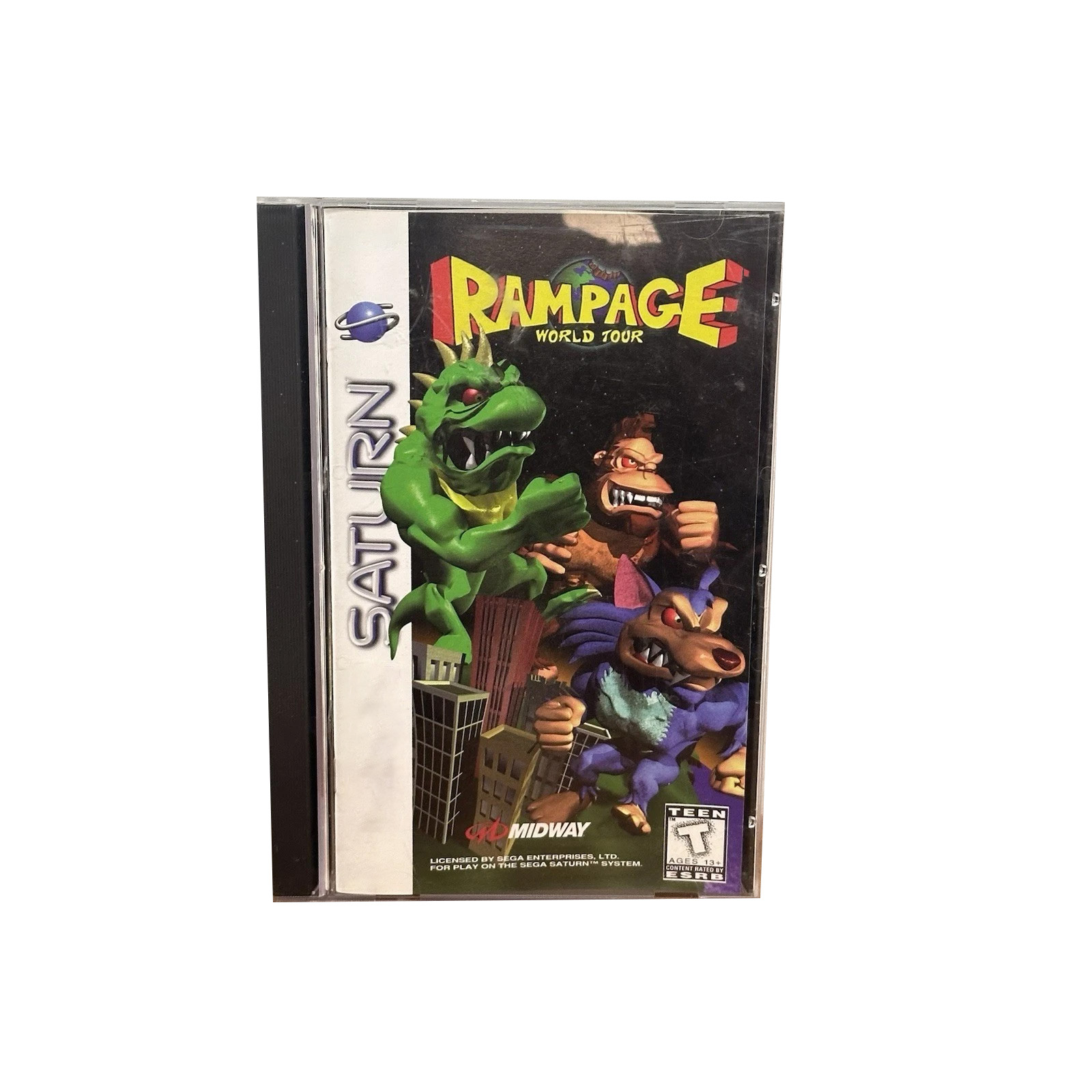 Saturn Copy Disc Game Rampage  - Retro Gaming Consoles ulasan dan harga