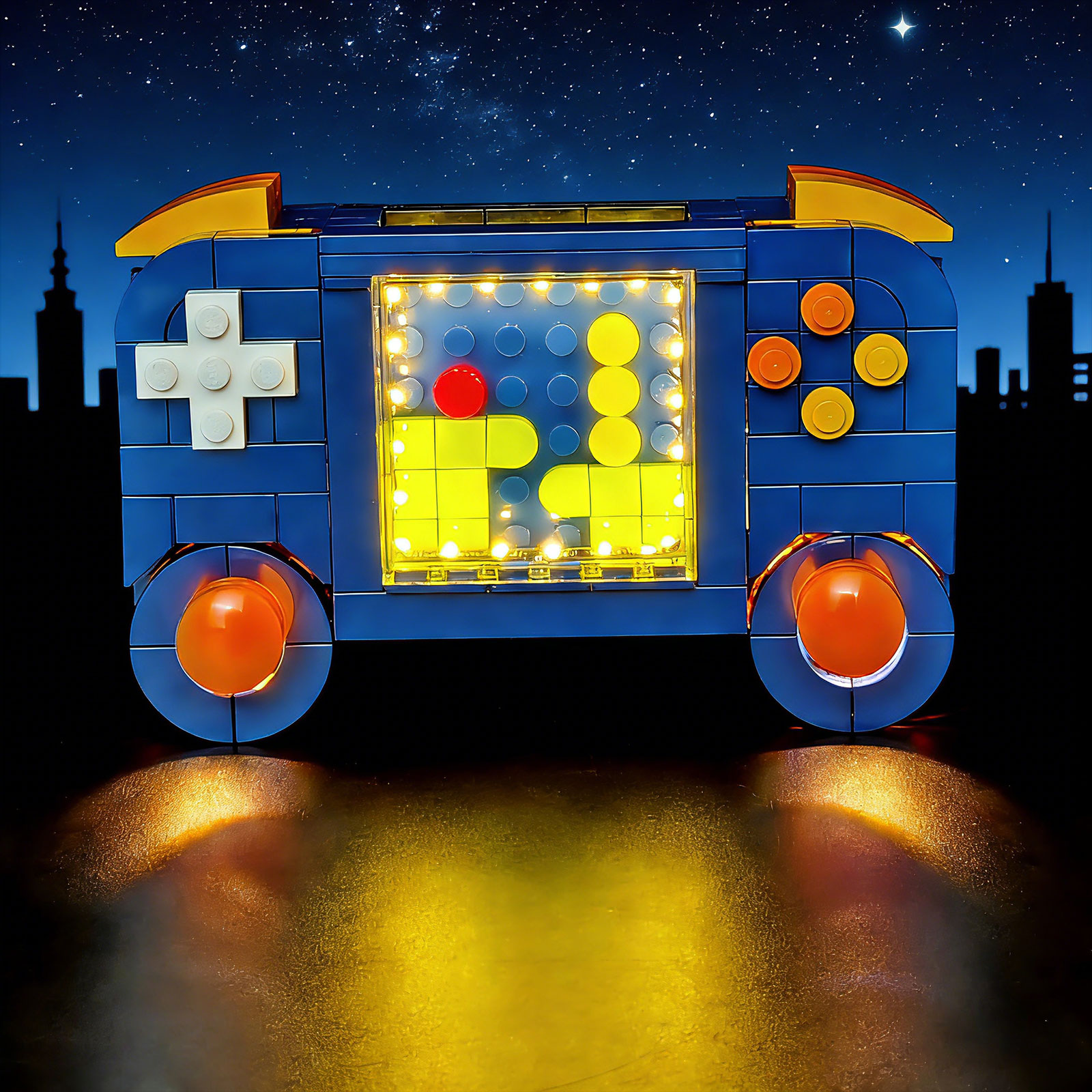 Kit Lampu LED BRIXSPARK untuk  - Retro Gaming Lego ulasan dan harga