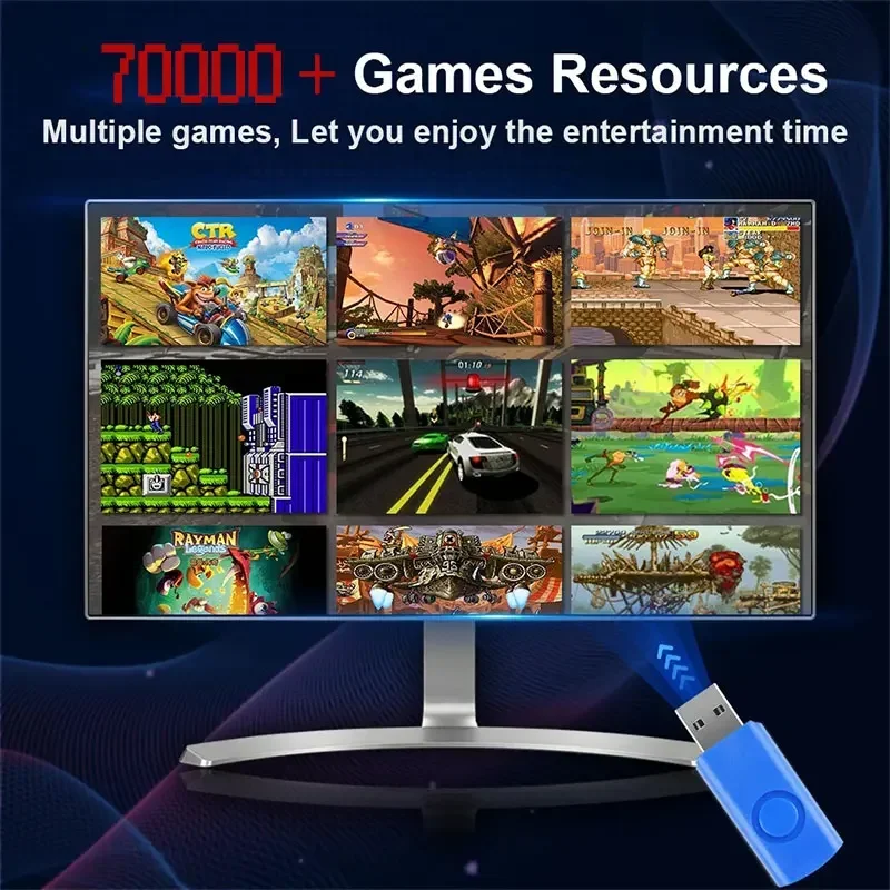 Konsol Game Retro 70000+ Game  - Retro Gaming Windows ulasan dan harga