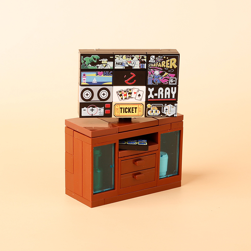 MOC konsol permainan Model kom - Retro Gaming Lego ulasan dan harga