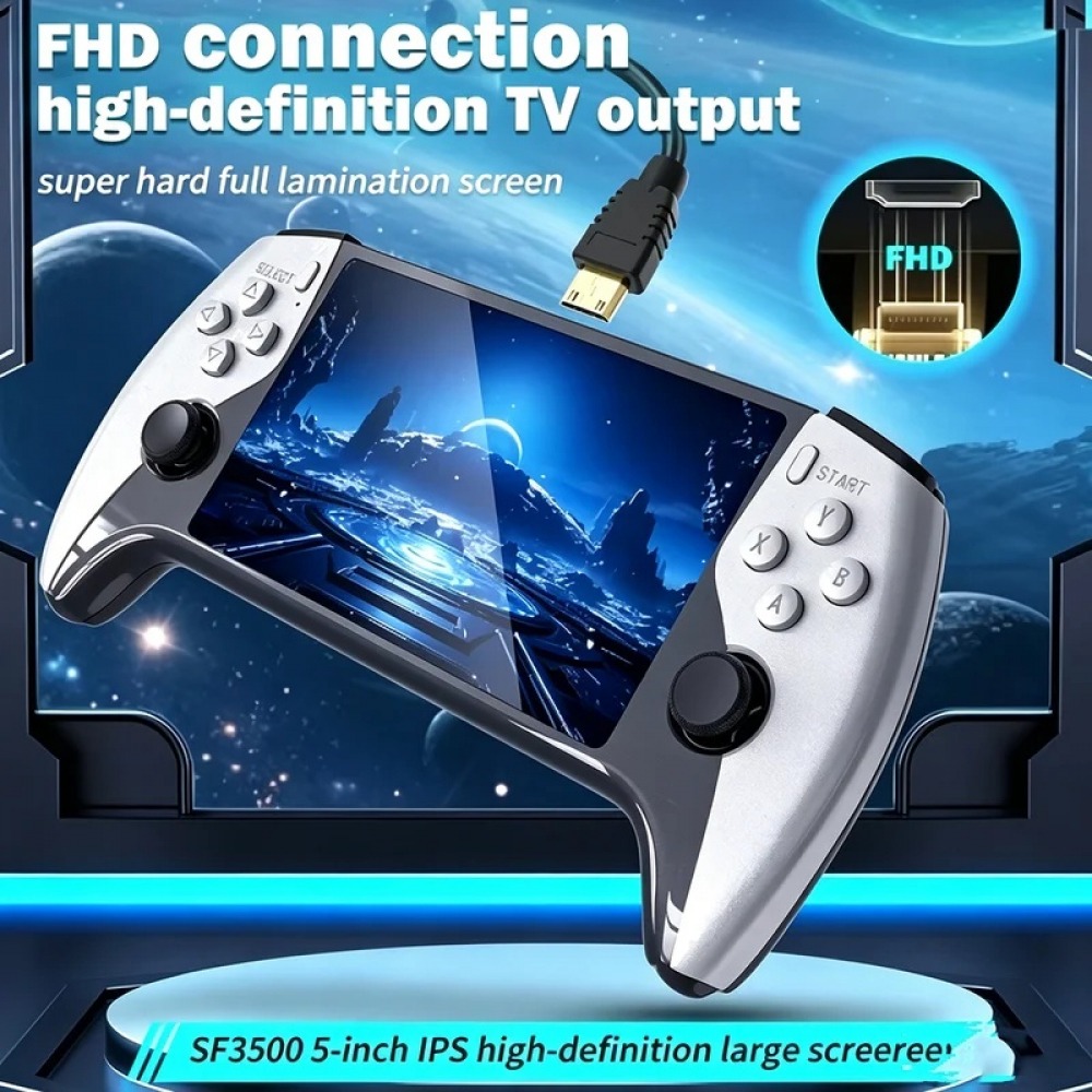 SF3500 Konsol Game Genggam 5 i - Retro Gaming Consoles ulasan dan harga